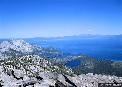 Mount Tallac Hike Lake Tahoe Traveling Mooses