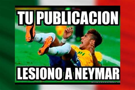 Mexico look capable of scoring an equalizer. México vs Brasil: memes graciosos en Facebook y Twitter ...