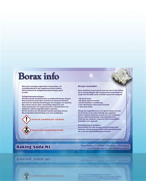 Baking soda van het bekende merk arm and hammer dat verkocht wordt bij o.a. Borax van Baking Soda NL
