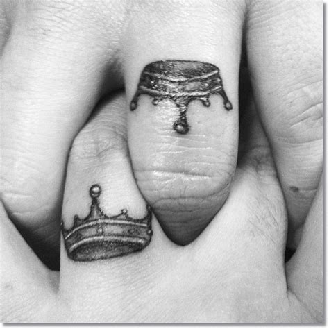 Infinity & beyond couples tattoo. 83 Small Crown Tattoos Ideas You Cannot Miss!