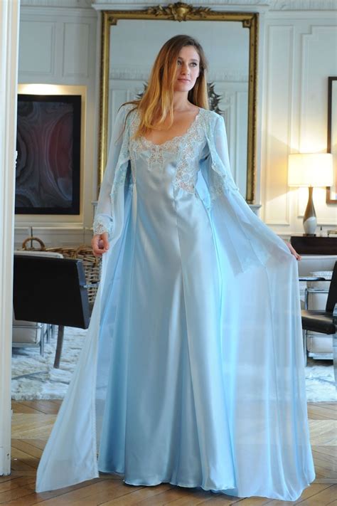 Silkandsatin — Sexysilkysatinystuff Gorgeous Silk Gown Night Dress