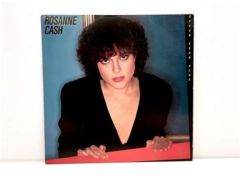 Rosanne Cash Seven Year Ache Vinyl Record 1981 Vintage