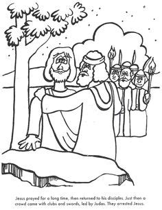 Lesson plan about jesus' arrest and betrayal. Judas Betrays Jesus on Pinterest | Coloring Pages, Bible ...