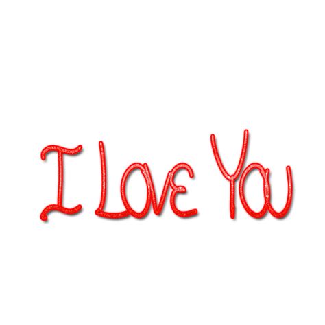 I Love You Text Red Text Png Png All