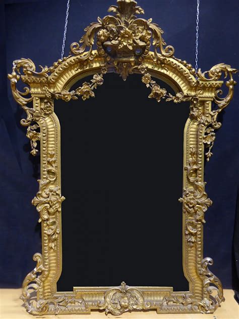 Important miroir de château du XIXe siècle - N.49613