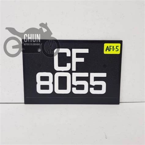 From purchasing to inspection and registration, a wonderful and worry free journey. LULUS JPJ Number Plate Motorcycle (STANDARD JPJ) Good ...