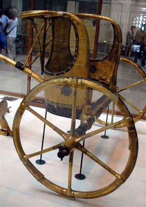 King Tuts Chariot Not A Replica At The Cairo Museum Egyptian