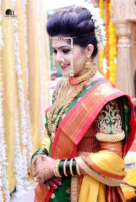 We all know that hair is regarded as a girl's crowning glory. Nauvari Saree Makeup | Saubhaya Makeup