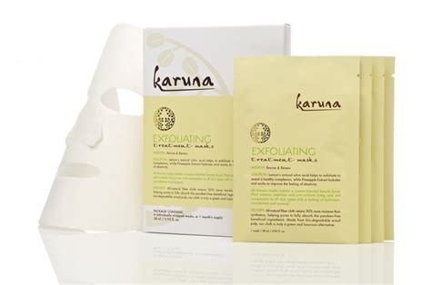 Karuna Exfoliating Face Sheet Mask Review Sheet Mask Sheet Mask Review Deep Clean Pores