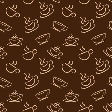 Coffee Pattern Background Png