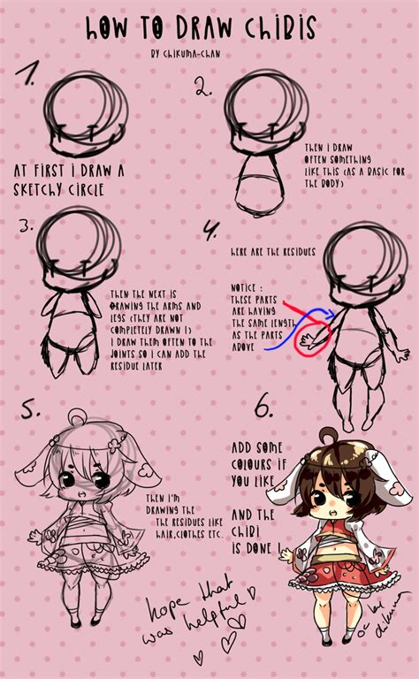 Chibi Tutorial By Me By Nechin On Deviantart