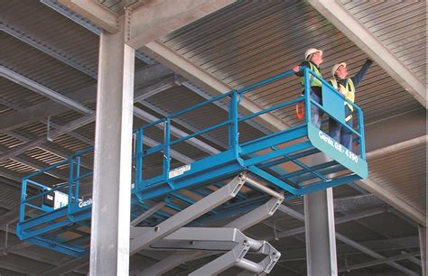 Access Platforms In Aviation Industry Working At Height