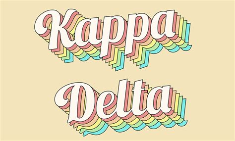 Kappa Delta Sorority Flag Retro Brothers And Sisters Greek Store