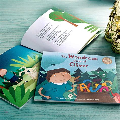 Limited Edition Personalised Childs Story Book By Wondrous Ink