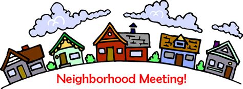 Neighborhood Clipart Neighborhood Meeting Neighborhood Neighborhood
