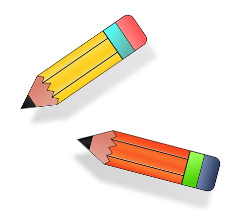 Free Pencil Clipart Public Domain Pencil Clip Art Images And