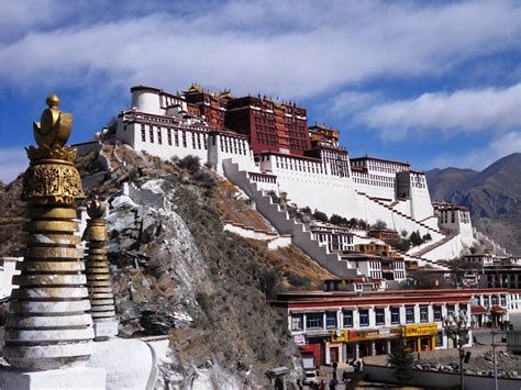 Famous Historic Buildings And Archaeological Site In Tibet Tibet