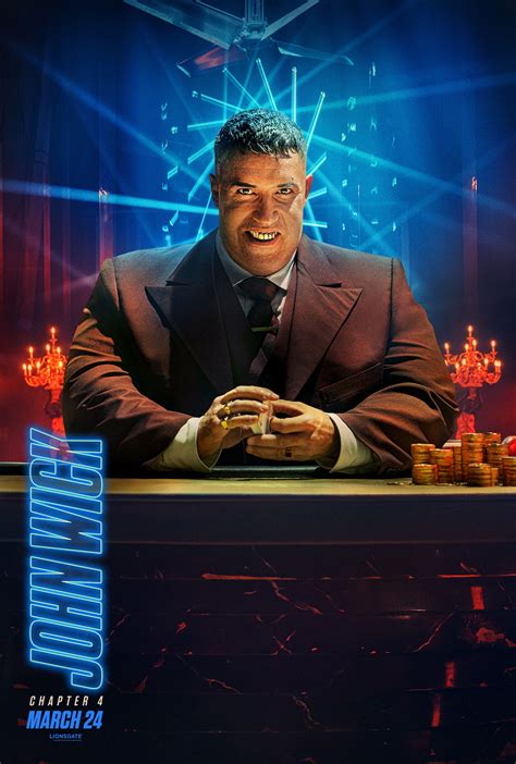 'John Wick: Chapter 4' Character Posters Reveal Keanu Reeves' Friends