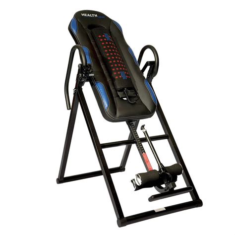 Health Gear Heat And Massage Deluxe Inversion Table Cozymassagetables