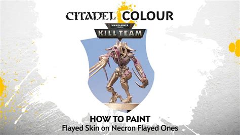 How To Paint Flayed Skin On Necron Flayed Ones Youtube