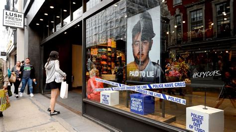 Lush Scrap Controversial Anti Spy Cops Campaign From Its Shops