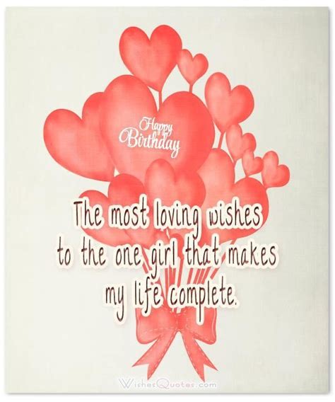 Heartfelt Birthday Wishes For Girlfriend By Wishesquotes Cute Happy