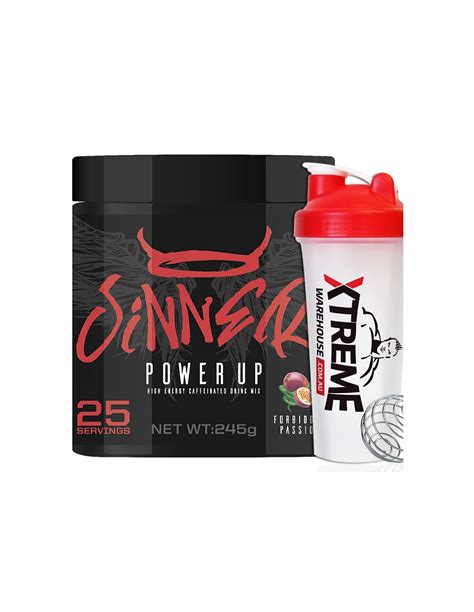 Power Up Pre Workout By Sinner
