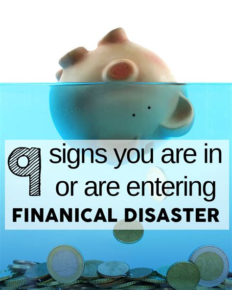 9 Signs You Are Headed Towards A Financial Disaster