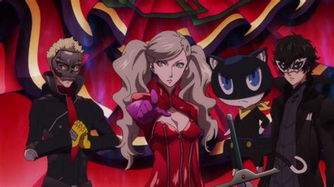 Persona5 The Animation Uk Blu Ray Release Details All The Anime