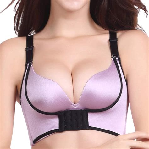 Shujin Womens Classic Bra Soft Bra Without Underwire With Front