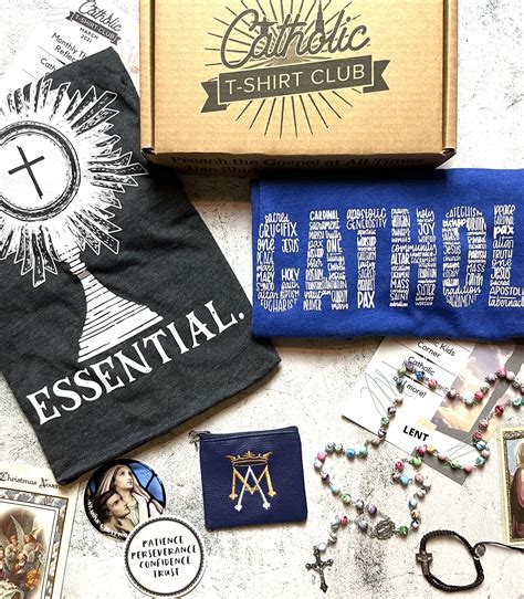 catholic t shirt club clothing the saints