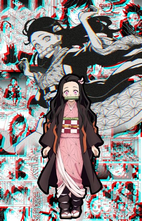 Nezuko Aesthetic Wallpapers Wallpapers Com