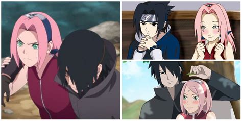 10 Times Sasuke And Sakura Were Cute In Naruto