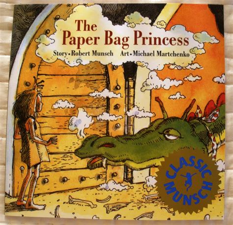 Beanie N Us Book Review The Paper Bag Princess