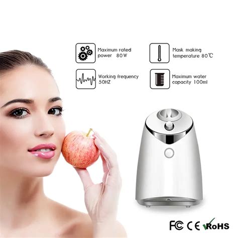 Ifine Beauty Automatic Diy Facial Mask Maker Machine With 32pcs Mask Collagen Vegetable And