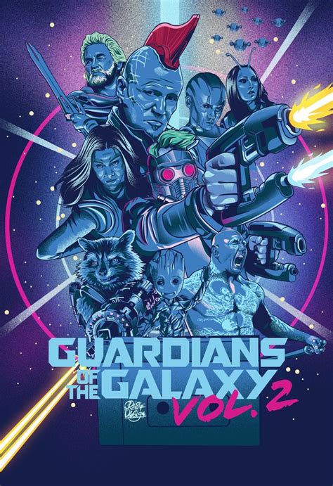 Artstation Guardians Of The Galaxy Vol2 Alternate Poster Tsaqif Baihaqi