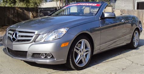 Though it wasn't required during the pleasantly sunny days when. ORR Pre-Owned Destin: 2011 Mercedes E350 Convertible: Grey ...