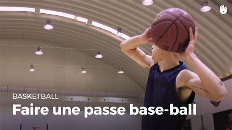 Faire Une Passe Base Ball Débuter Et Progresser Au Basket Sikana