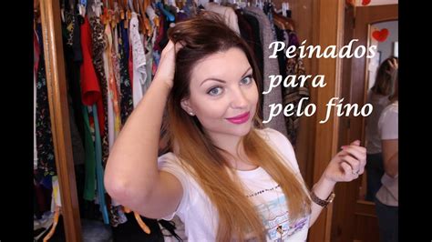 Cortes de pelo para pelo fino y liso. Peinados para pelo fino - YouTube