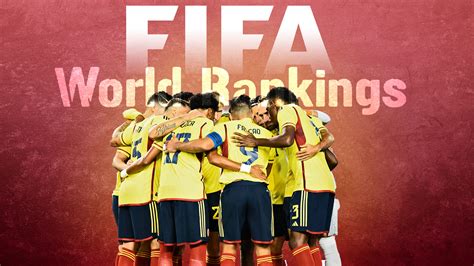 así quedaría la selección colombia en el ranking fifa tras disputarse la copa mundial de la fifa