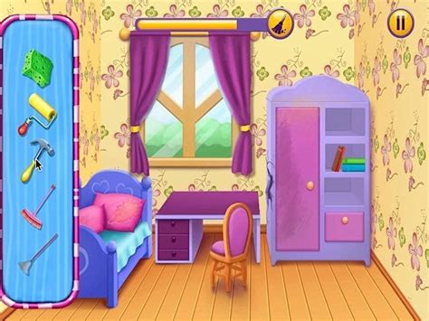 Click on the question marks with your mouse to scroll through the room options. ROOM MAKEOVER juego online en JuegosJuegos.com