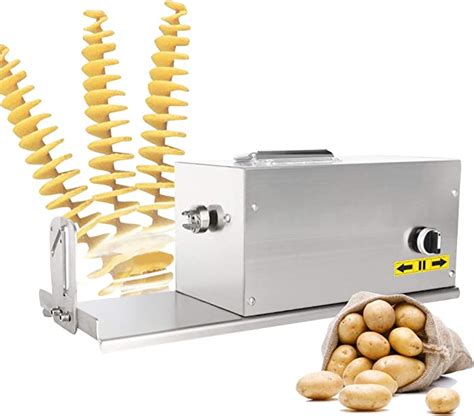 Cgoldenwall Electric Tornado Potato Slicer Spiral Potato