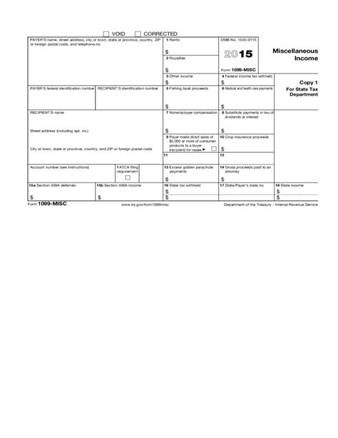 Irs Employee 1099 Form Free Download