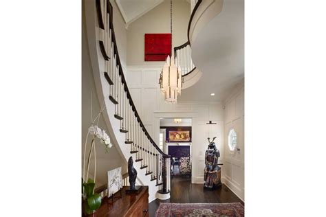 Colonial interiors are characterized by grand entrance halls the grand entrance hall is a colonial revival standard. American Colonial Townhouse - Marguerite Rodgers Interior ...