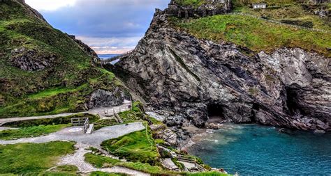 A Brief History Of The Tintagel Castle In Cornwall Britain
