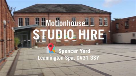 Studio Hire Leamington Spa Motionhouse Youtube