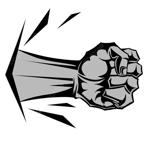 Fists Clipart Vector Fist Hand Clenched Fist Png Image For Free Download