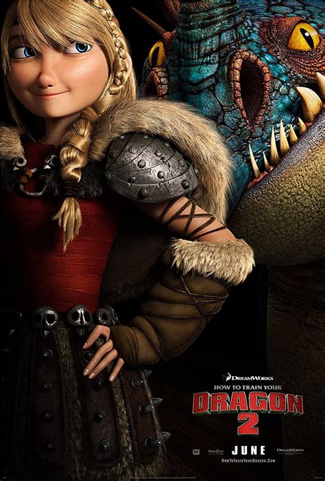 How To Train Your Dragon Poster Astrid X Thick New Jay Baruchel Kristen