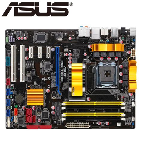 Asus P5q Se Plus Lga 775 Intel P45 Desktop Pc Motherboard Ddr2 16gb