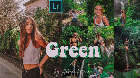 Check out this short video guide below to see how its done. GREEN TONE PRESET | HOT TO EDIT GREEN TONE TUTORIAL + FREE ...